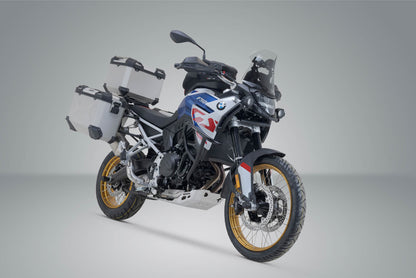 SW-Motech Adventure Set TRAX ADV | Silbern. BMW F 900 GS (23-).