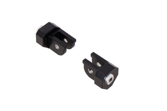 SW-Motech Anbaumaterial für ION Fußraste | Silbern. BMW R1100GS (93-99) / R1200GS (04-12).