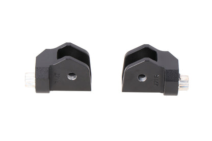 SW-Motech Anbaumaterial für EVO Fußraste | Silbern. BMW R 1200 GS, R 1250 GS, R 1300 GS.