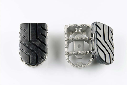SW-Motech Anbaumaterial für EVO Fußraste | Silbern. KTM/Honda/Kawasaki/Morini/Guzzi/Suz/BMW.