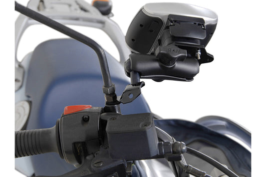 SW-Motech 1" Kugel-Kit | Mit Halterung am Spiegelgewinde für M8/M10 Gewinde