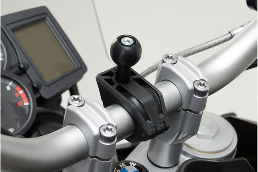 SW-Motech 1" Kugel-Kit | Inkl. M6/M8-Schraube, Klemme für Lenker Ø 22-28mm.