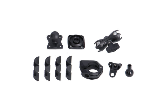 SW-Motech 1" Kugel-Kit | Inkl. M6/M8-Schraube, Klemme für Lenker Ø 22-28mm.