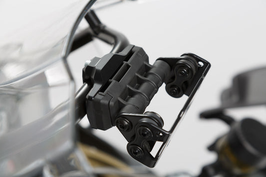 SW-Motech Navi-Halter an Rohr Ø 10/12 mm | Schwarz.