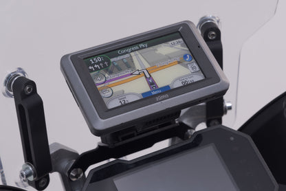 SW-Motech Navi-Halter im Cockpit | Schwarz. Voge 650 DS/X (21-).