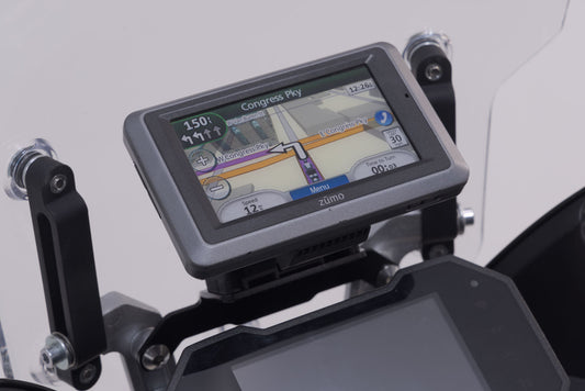 SW-Motech Navi-Halter im Cockpit | Schwarz. Voge 650 DS/X (21-).
