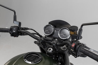 SW-Motech Navi-Halter im Cockpit | Schwarz. Kawasaki Z900RS/ Cafe / SE (17-).
