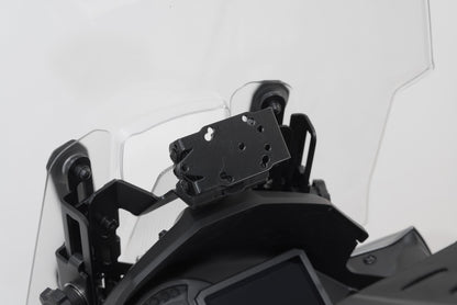SW-Motech Navi-Halter im Cockpit | Schwarz. Kawasaki Z900RS/ Cafe / SE (17-).