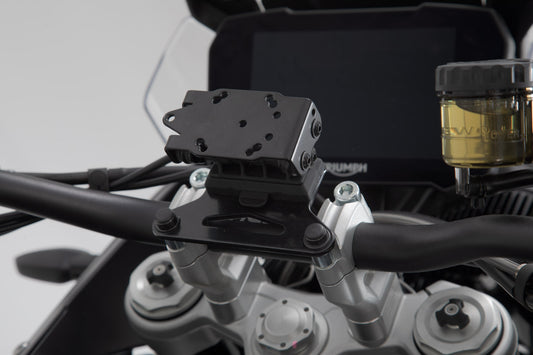 SW-Motech Navi-Halter im Cockpit | Schwarz. CFMoto 800MT (21-).