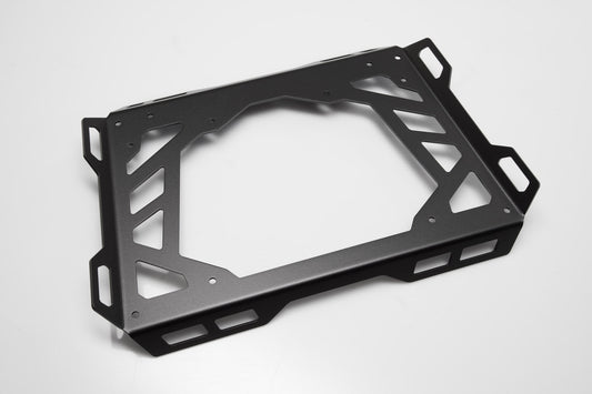 SW-Motech Adapterkit für ADVENTURE-RACK Gepäckträger | Für Givi/Kappa Monokey. Schwarz.