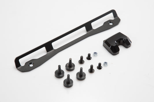 SW-Motech Adapterkit für ADVENTURE-RACK Gepäckträger | Für Shad. Schwarz.