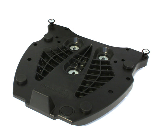 SW-Motech Adapterplatte für ALU-RACK Gepäckträger | Für TRAX Topcase. Schwarz.