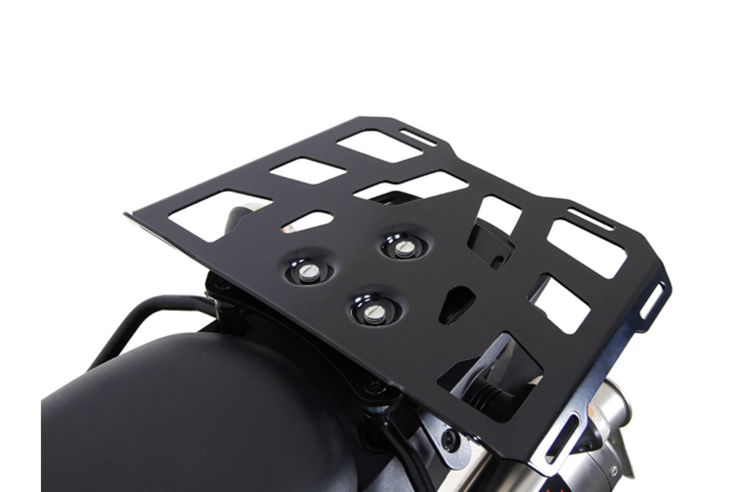 SW-Motech Erweiterung für ALU-RACK Gepäckträger | 43x27 cm. QUICK-LOCK. Aluminium. Schwarz.