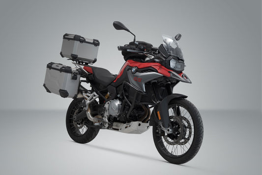 SW-Motech Adventure Set TRAX ADV | Silbern. BMW F 750/800/850 GS. Für Edelstahlträg.
