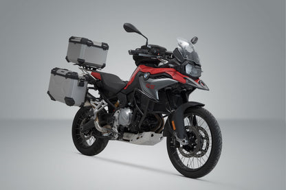 SW-Motech Adventure Set TRAX ADV | Silbern. BMW F 750/800/850 GS. Für Kunststoffträg.