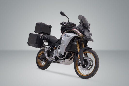 SW-Motech Adventure Set TRAX ADV | Schwarz. BMW F 850/900 GS Adv. Für Edelstahlträ.