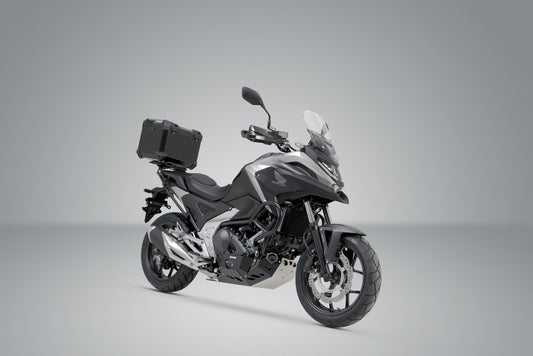 SW-Motech TRAX ADV Topcase-System | Schwarz. Honda NC750X / XD (20-).