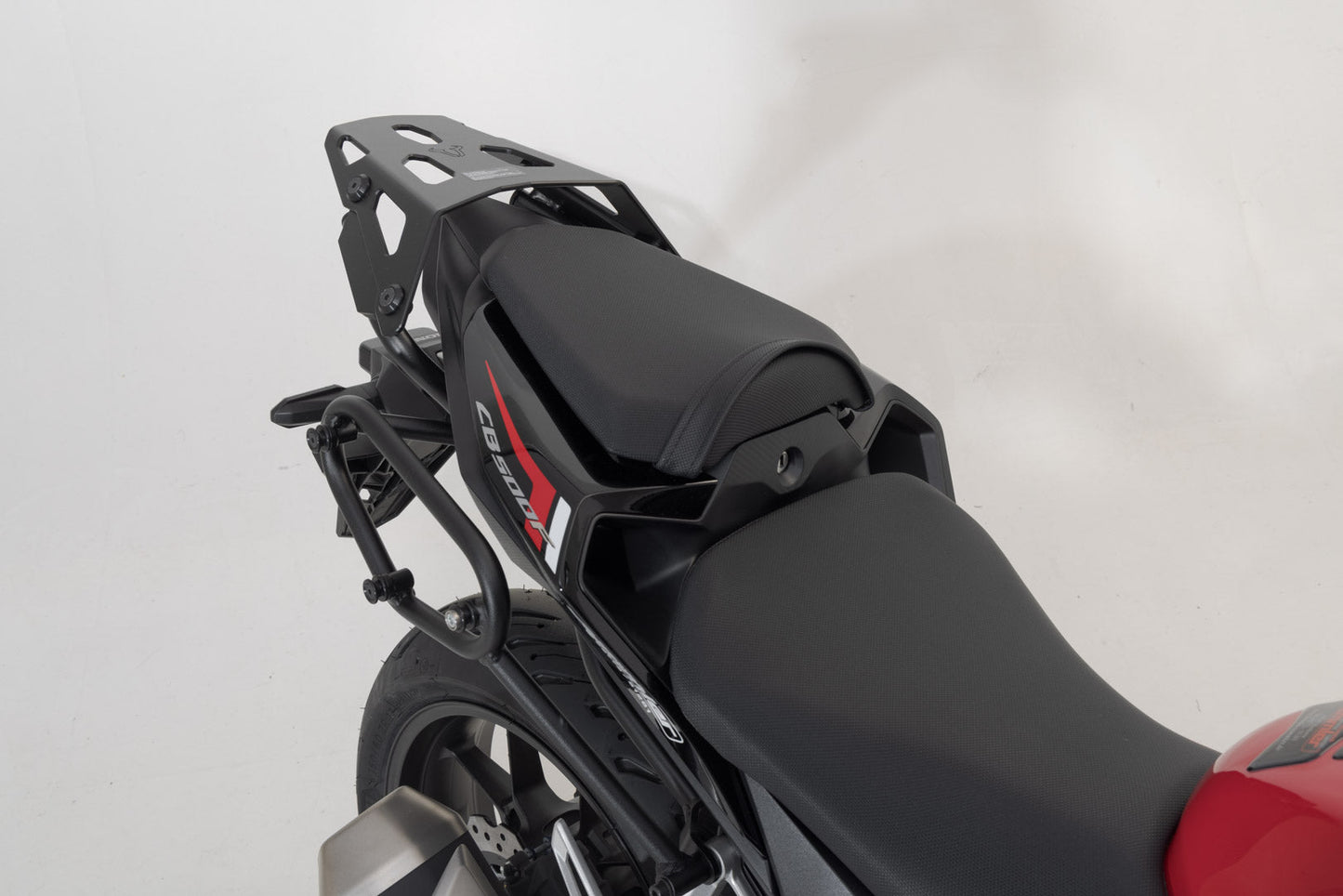 SW-Motech STREET-RACK Gepäckträger | Schwarz. Honda CB500F (18-), CBR500R (18-).