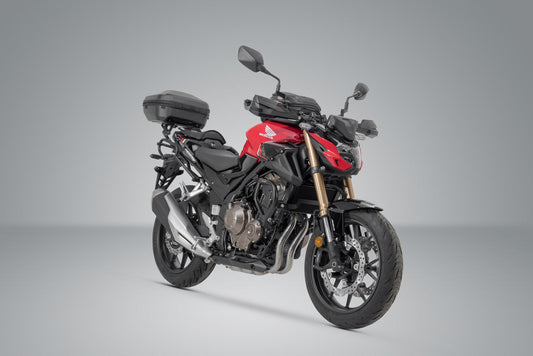 SW-Motech URBAN ABS Topcase-System | Schwarz. Honda CB500F (18-), CBR500R (18-).