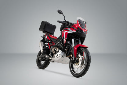 SW-Motech TRAX ADV Topcase-System | Schwarz. Honda CRF1100L Africa Twin (19-21).