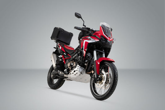 SW-Motech TRAX ADV Topcase-System | Schwarz. Honda CRF1100L Africa Twin (19-21).