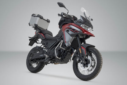 SW-Motech TRAX ADV Topcase-System | Silbern. Voge 650 DS/X (22-).