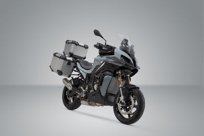 SW-Motech Adventure Set TRAX ADV | Silbern. BMW S 1000 XR (19-).