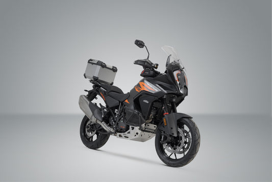 SW-Motech TRAX ADV Topcase-System | Silbern. KTM 1290 Super Adventure (21-).