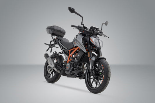 SW-Motech URBAN ABS Topcase-System | Schwarz. KTM 125/390 Duke (17-23).