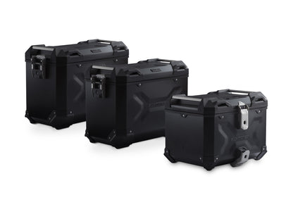 SW-Motech Adventure Set DUSC mit Topcase XL | Schwarz. BMW R 1300 GS (23-). BMW Topcase Halter.
