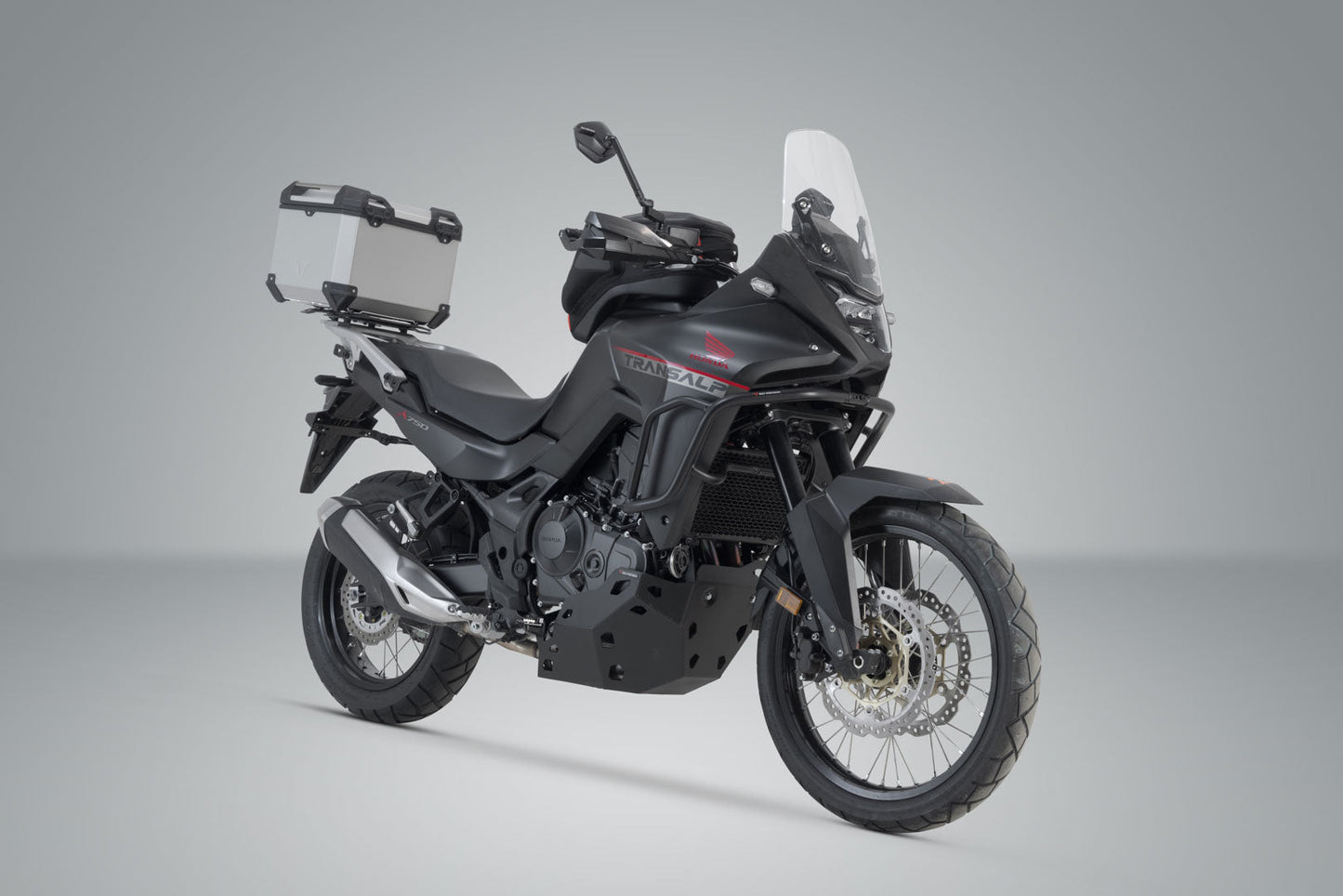 SW-Motech TRAX ADV Topcase-System | Silbern. Suzuki V-Strom 800 / 800DE (22-).
