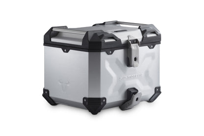 SW-Motech TRAX ADV Topcase-System | Silbern. Yamaha XT1200Z Super Ténéré (10-).