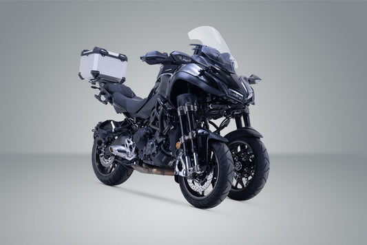 SW-Motech TRAX ADV Topcase-System | Silbern. Yamaha Niken GT (22-).