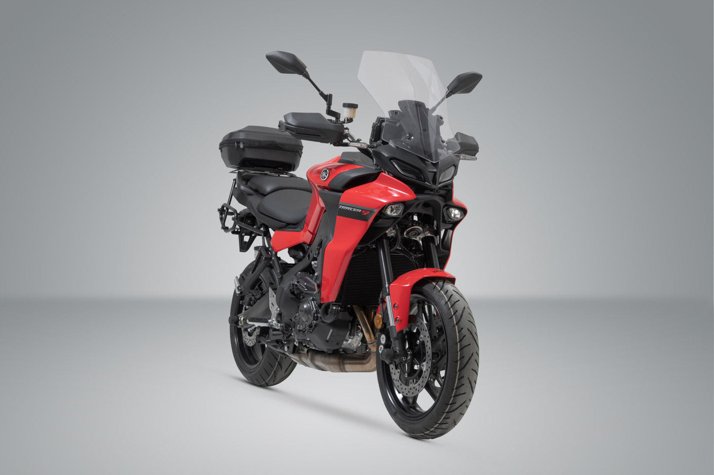 SW-Motech URBAN ABS Topcase-System | Schwarz. Yamaha Tracer 9 / GT (20-) / GT+ (22-).