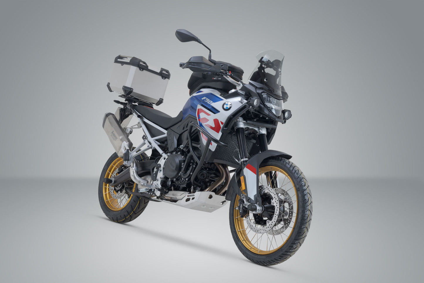 SW-Motech TRAX ADV Topcase-System | Silbern. BMW F 900 GS (23-).