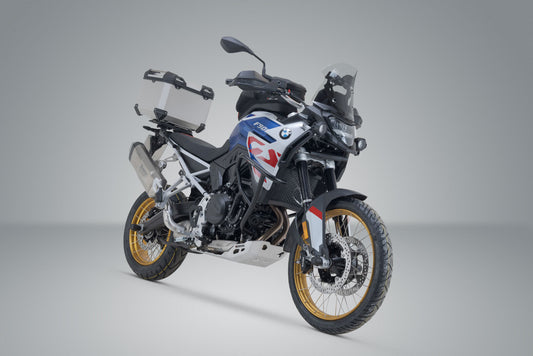 SW-Motech TRAX ADV Topcase-System | Silbern. BMW F 900 GS (23-).