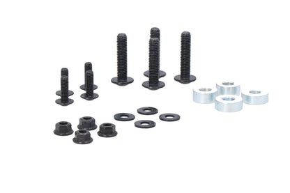 SW-Motech Tieferlegungs-Kit für ADVENTURE-RACK Gepäckträger | Schwarz. BMW R1200GS (12-18), R1250GS (18-).