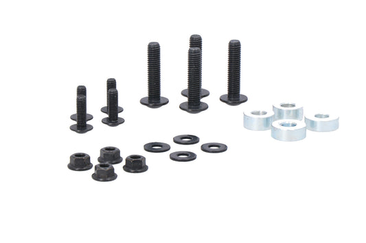 SW-Motech Tieferlegungs-Kit für ADVENTURE-RACK Gepäckträger | Schwarz. BMW R1200GS (12-18), R1250GS (18-).