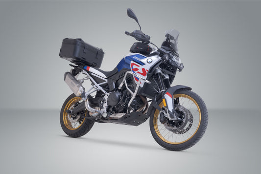 SW-Motech DUSC XL Topcase-System | Schwarz. 55 l. BMW F 750/800/850 GS. Edelstahlträ.