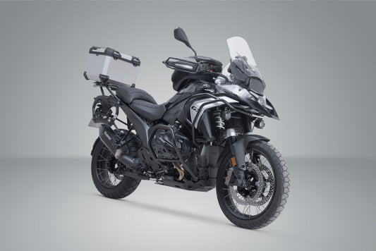 SW-Motech TRAX ADV Topcase-System | Silbern. BMW R 1300 GS (23-).