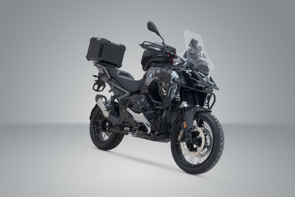 SW-Motech TRAX ADV Topcase-System | Schwarz. BMW R 1300 GS (23-). BMW Topcase Halter.