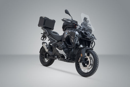 SW-Motech TRAX ADV Topcase-System | Schwarz. BMW R 1300 GS (23-). BMW Topcase Halter.