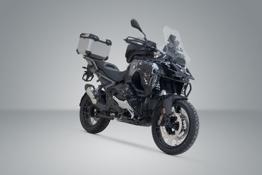 SW-Motech TRAX ADV Topcase-System | Silbern. BMW R 1300 GS (23-). BMW Topcase Halter.