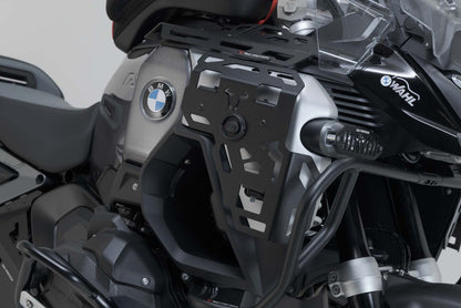 SW-Motech Gepäckträger für Tankabdeckung | Schwarz. BMW R 1300 GS Adventure (24-).