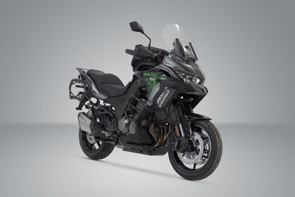 SW-Motech Adventure Set DUSC mit Topcase L | Schwarz. Kawasaki Versys 1000 (18-) / 1100 (24-).