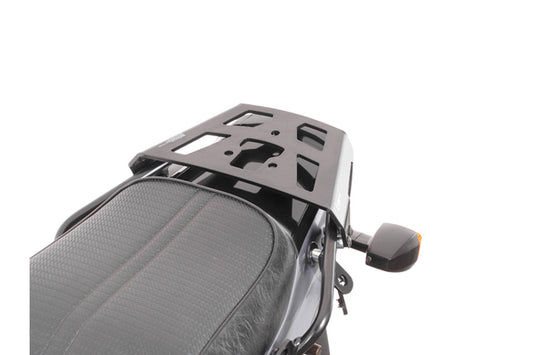 SW-Motech TRAX ADV Topcase-System | Silbern. Kawasaki ZZR1400 (06-14).
