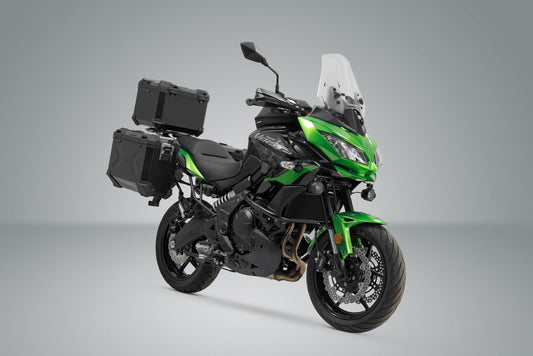 SW-Motech TRAX ADV Topcase-System | Schwarz. Kawasaki Versys 650 (14-).