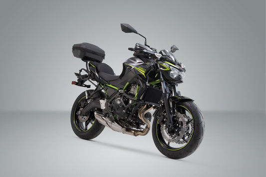 SW-Motech URBAN ABS Topcase-System | Schwarz. Kawasaki Z650 (16-), Ninja 650 (16-).