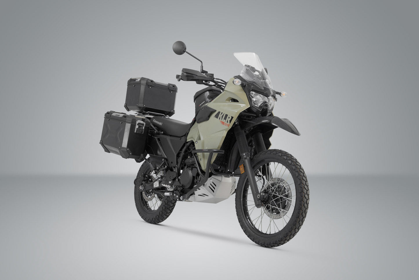 SW-Motech Adventure Set TRAX ADV | Schwarz. Kawasaki KLR 650 (22-).