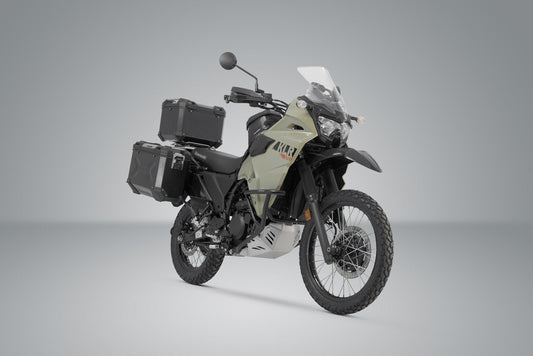 SW-Motech Adventure Set TRAX ADV | Schwarz. Kawasaki KLR 650 (22-).